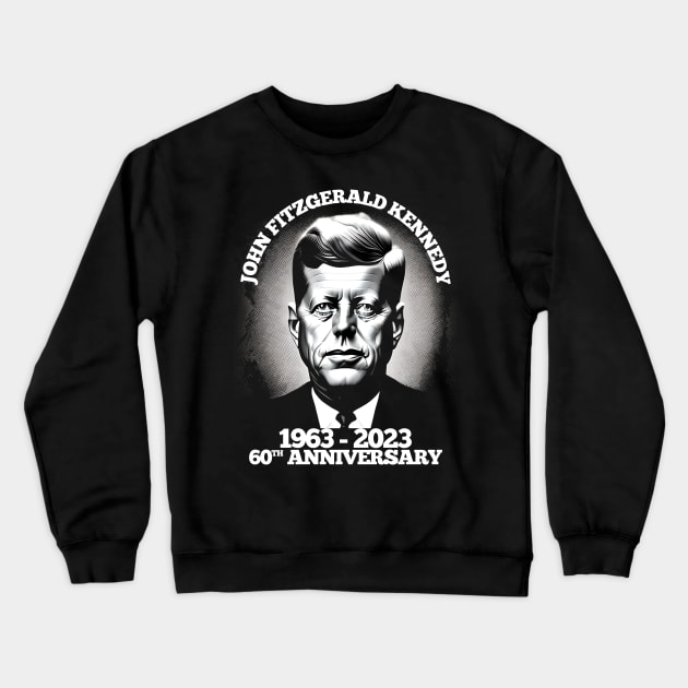 JFK John Fitzgerald Kennedy 60th Anniversary 1963-2023 Crewneck Sweatshirt by Ireland